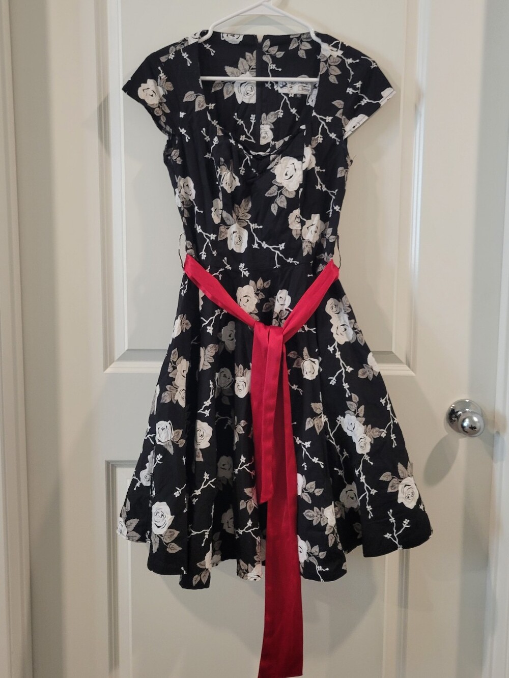 Hell Bunny Vixen Retro Rockabilly Dress Size Medium
